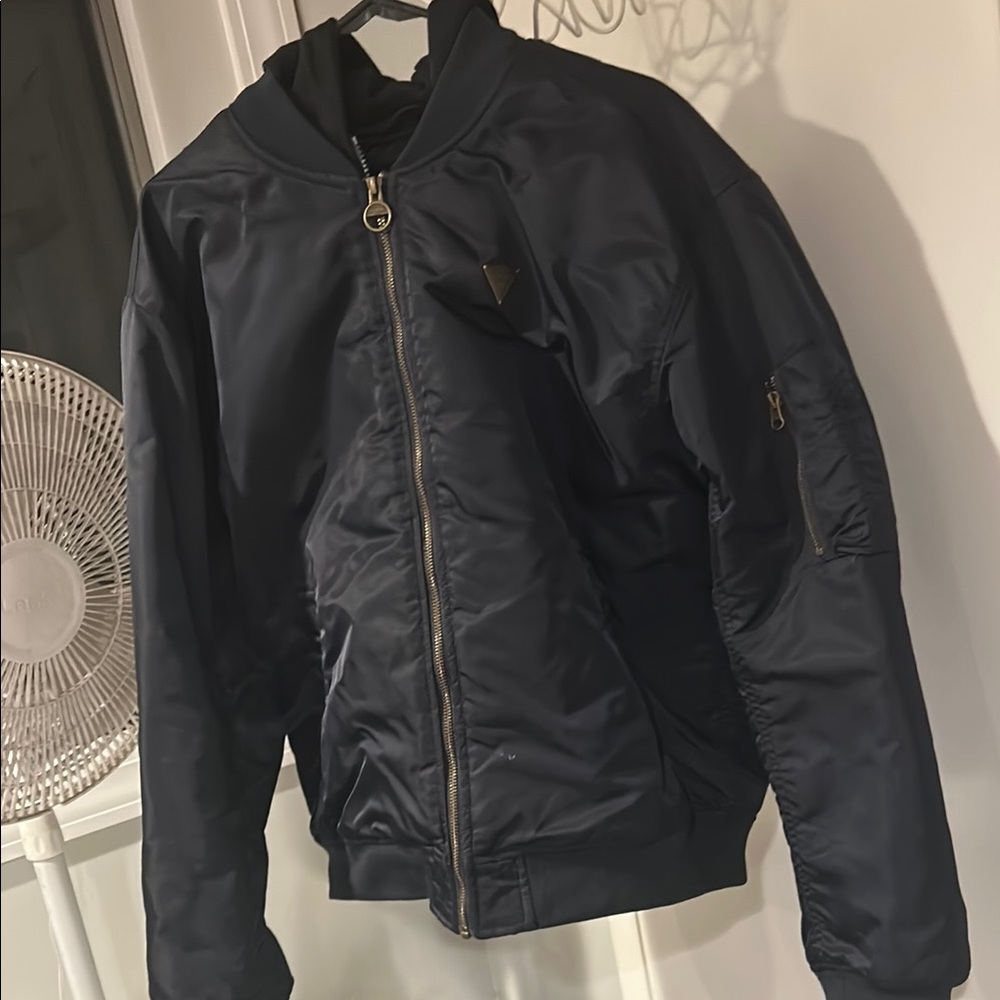 Men's Guess Navy Bomber Jacket